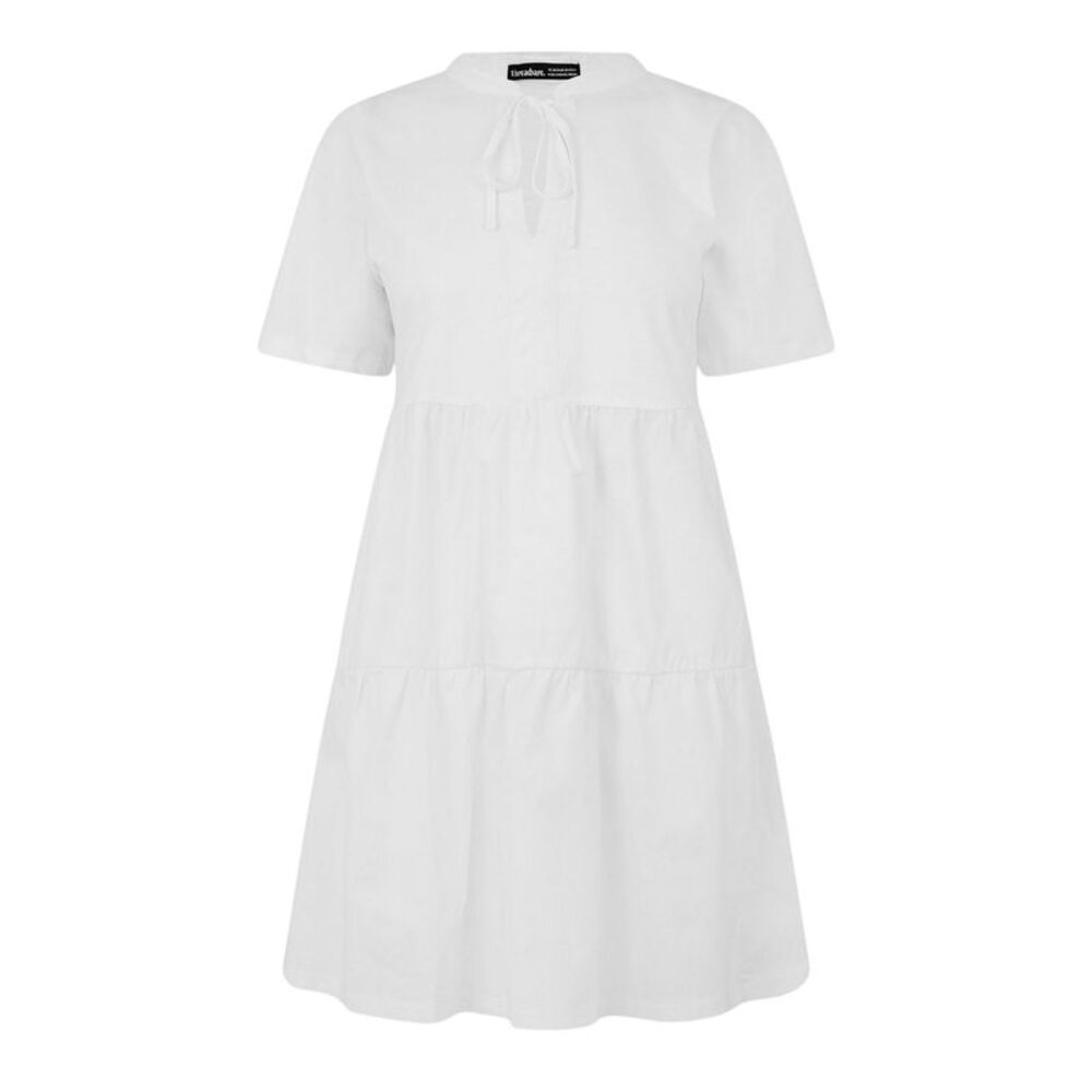 Threadbare Womens/Ladies Alexis Mini Dress / White